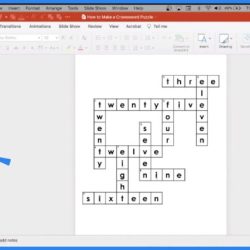 Microsoft office crossword puzzle answers