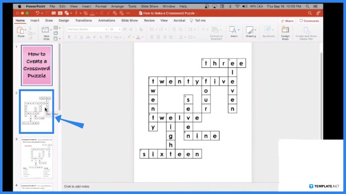 Microsoft office crossword puzzle answers