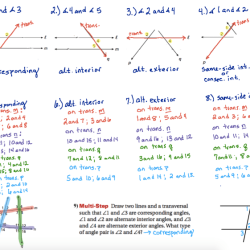 Quiz on parallel lines and transversals